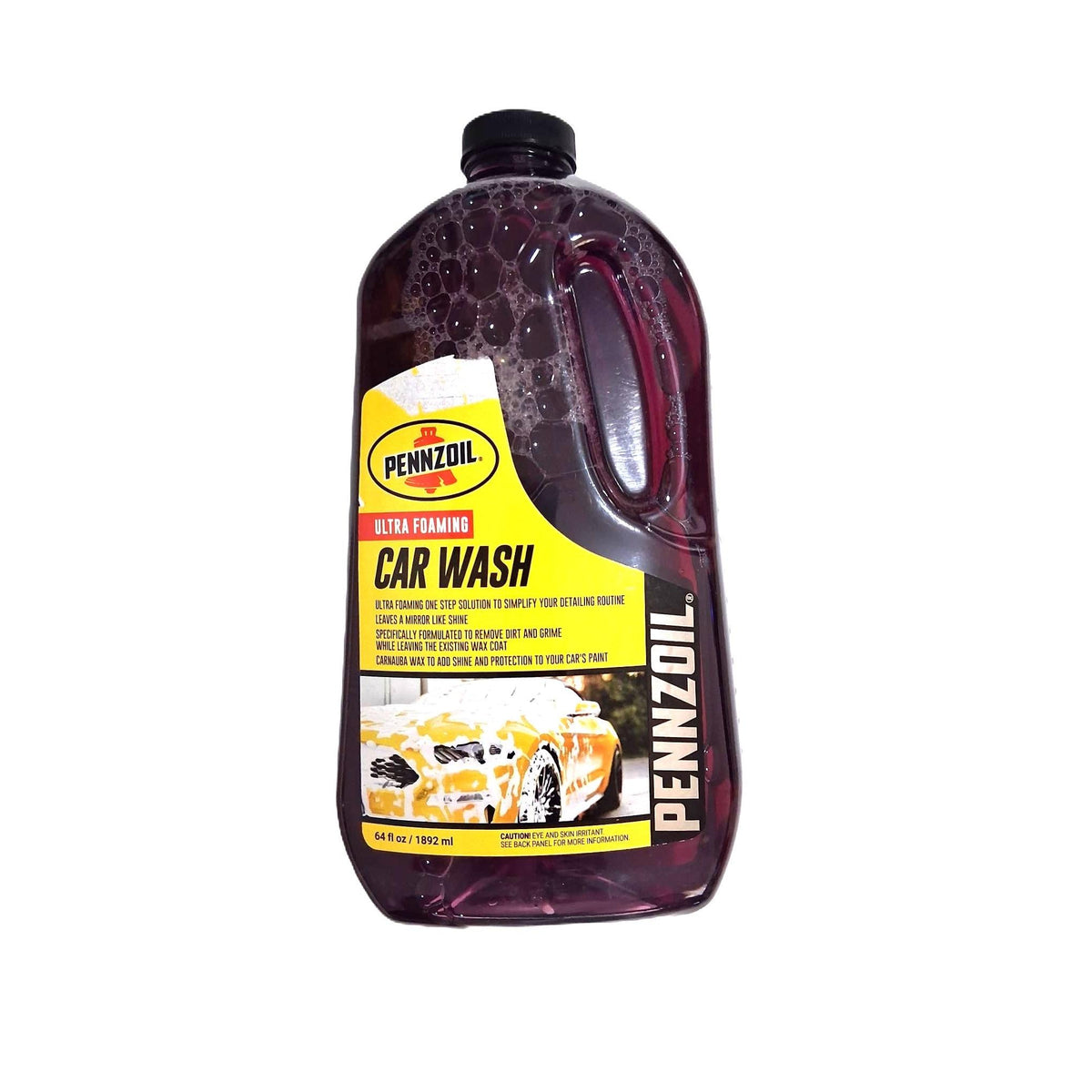 Pennzoil Ultra Foaming Car Wash con Cera de Carnauba 64 fl oz 1892 ml Item 32147