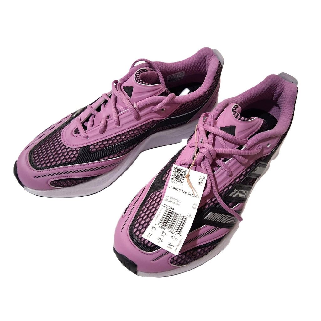 Adidas Lightblaze Glow – Tenis Running Mujer Rosa Orquídea/Negro/Blanco Lavanda – Talla US 10