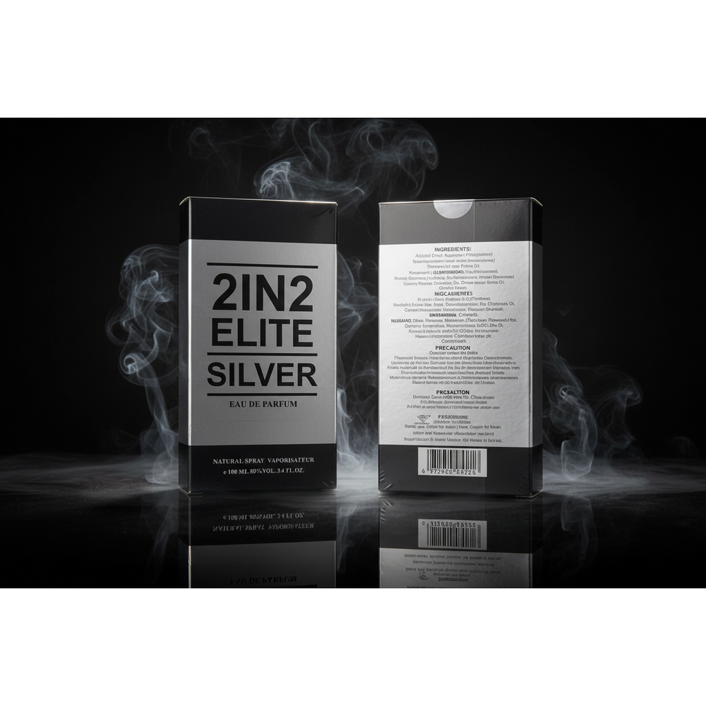 2IN2 Elite Silver Eau de Parfum 100ml - Fragancia Masculina