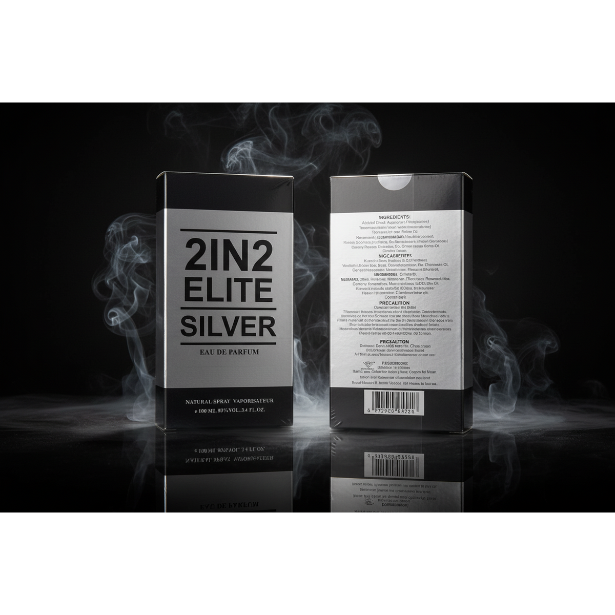 2IN2 Elite Silver Eau de Parfum 100ml - Fragancia Masculina