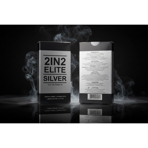 2IN2 Elite Silver Eau de Parfum 100ml - Fragancia Masculina