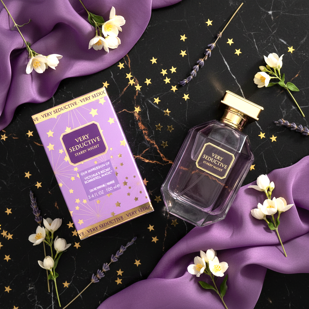 Very Seductive Starry Night Eau de Parfum for Women – Vaporisateur Spray, 100 ml / 3.4 fl.oz.