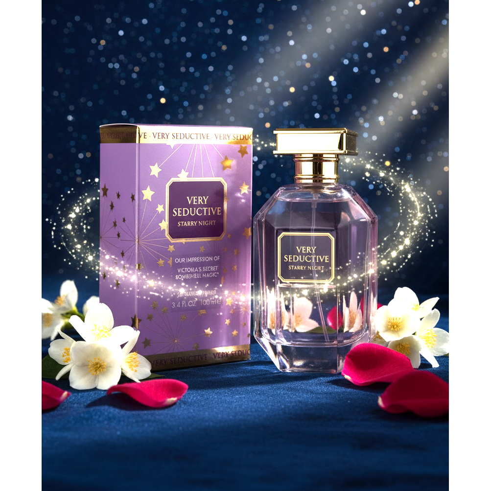 Very Seductive Starry Night Eau de Parfum for Women – Vaporisateur Spray, 100 ml / 3.4 fl.oz.