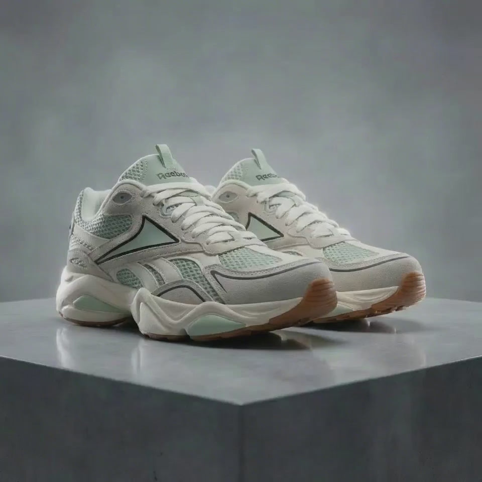Reebok Nanoflex TR 2 – Tenis Deportivo Blanco Crema/Verde Menta/Gum Tallas 9.5 y 11
